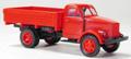 ГАЗ-51 бортовой красный Miniaturmodelle НО (3324-5)